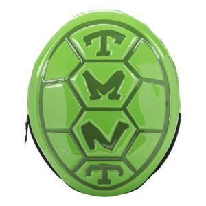 bioworld teenage mutant ninja turtles hard shell youth 16” backpack with character hood