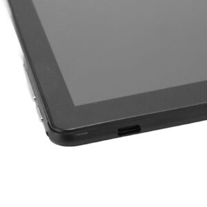 10.1 Inch Tablet, Tablet PC Front 2MP Rear 8MP US Plug 110-240V for Android 8.1 for Watching (Black)