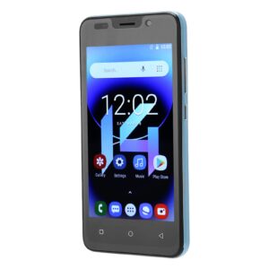 I14 Pro 5.0 Inch Smartphone, Navigation System 3G Network Mobile Phone Blue 3500mAh Battery Dual Card (US Plug)