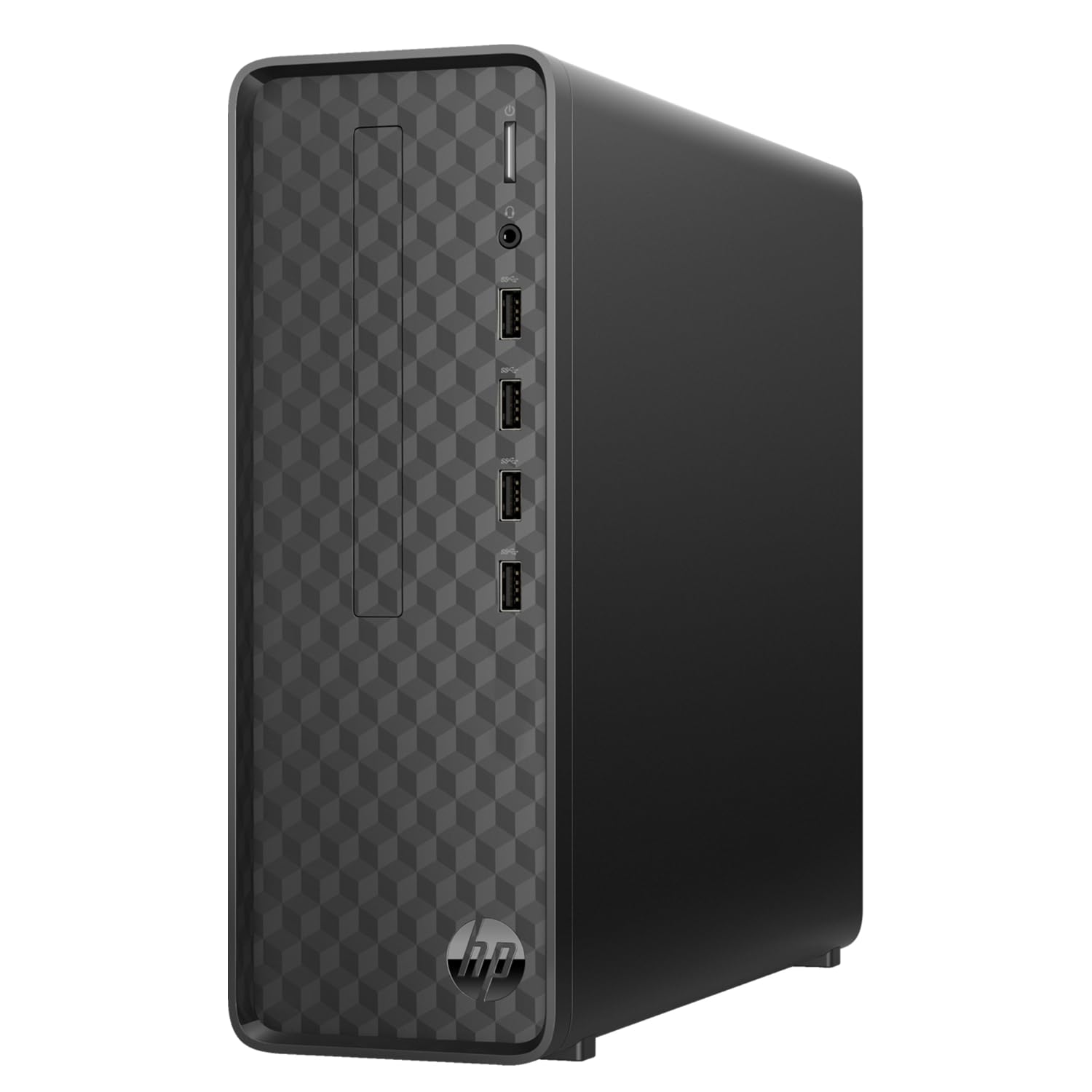 HP 2023 Slim Desktop, 12th Gen Intel Core i5-12400, 16GB RAM, 1TB PCIe SSD, VGA, HDMI, Wi-Fi, Wired KB & Mouse, Windows 11 Home, Black