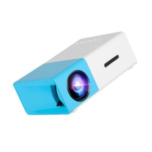 fuoyloo home theater projector projector media player equipment portable home cinema video plastic miniature 1080p lcd video projector