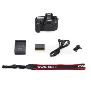 Canon EOS 5DS R Digital SLR Camera (Body Only) Enhanced with Professional Accessory Bundle -(14PC) Bundle