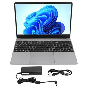 15.6in Laptop, High Performance Processor FHD Screen Ultrathin Laptop Computer 100-240v (16+512G US Plug)