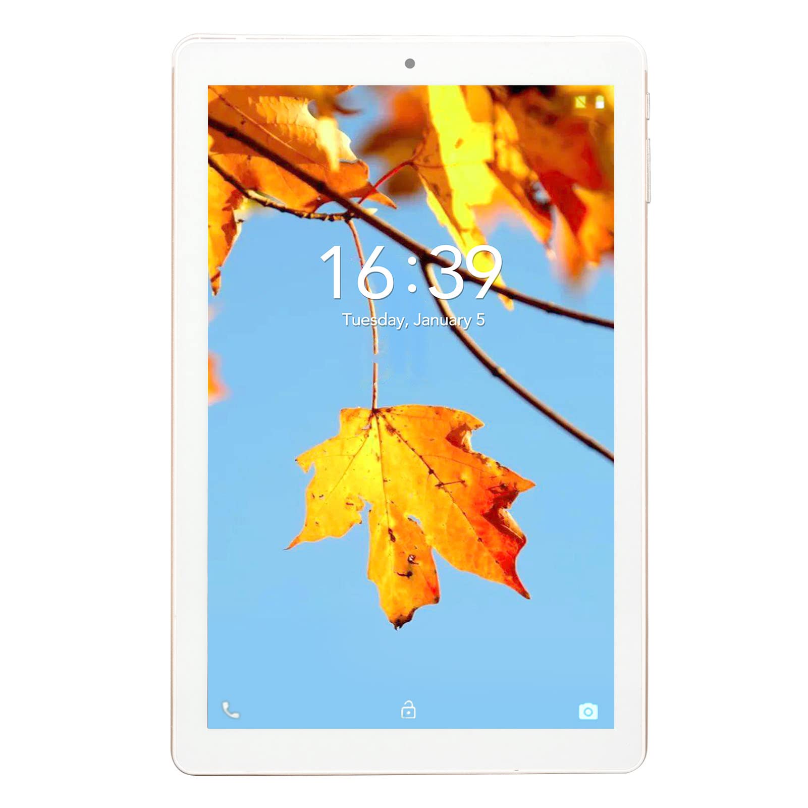 Tablet PC, HD Tablet 100-240V 4GB RAM 64GB ROM Dual Camera for Android 10 (US Plug)