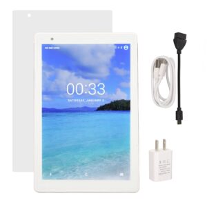 8.1 Inch Tablet Dual Cards Dual Standby 2.4G 5G WiFi 100-240V 10 Call Tablet for Reading (US Plug)