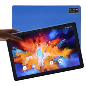 HD Tablet, Octacore CPU Gaming Tablet 4G LTE 5G WiFi Micro Edge 8GB RAM 128GB ROM 10.1 Inch IPS (US Plug)