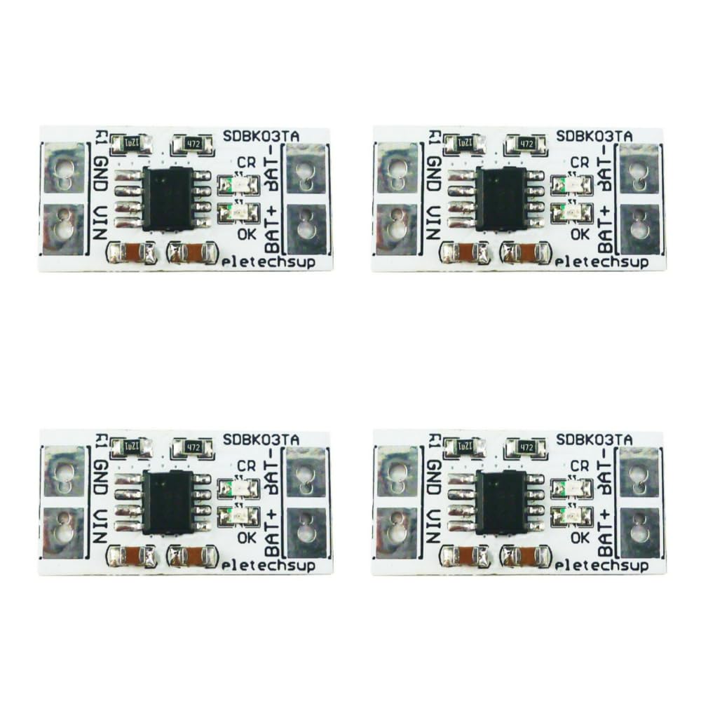 Eletechsup Mini MPPT Solar Charge Controller 3.6V/3.2V Charger Module DC 5V 1A Board for i-ion/Li-PO LiFePO4 Battery (4)