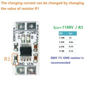 Eletechsup Mini MPPT Solar Charge Controller 3.6V/3.2V Charger Module DC 5V 1A Board for i-ion/Li-PO LiFePO4 Battery (4)