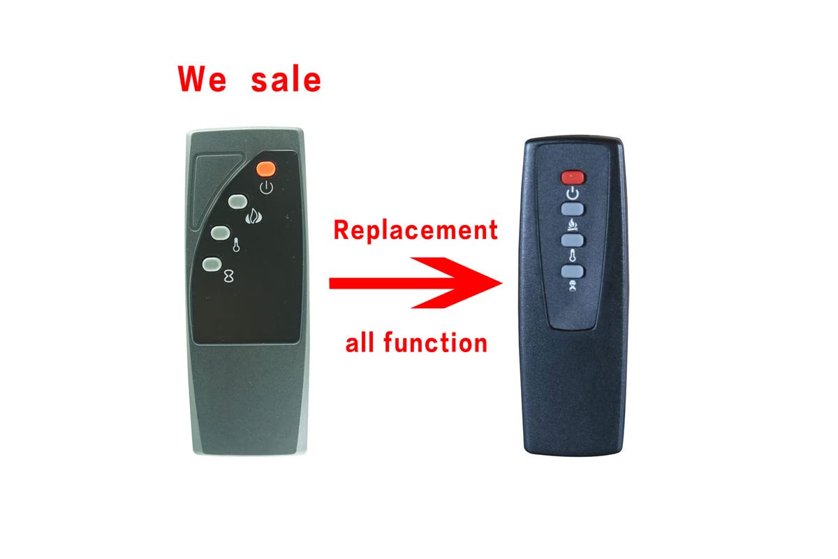 Remote Control for Twin Star ClassicFlame Classic Flame 1811210GRA 1811210GRA-A00 1811210GRA-A01 18II210GRA 26EF022SRA 26EF023GRA 26EF022GRA 3D Electric Fireplace Heater