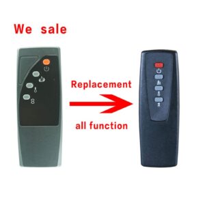 Remote Control Suitable for Duraflame CFI-5010-04 CFI-550-42 CFI-550-44 DFI-5010 DFI-5010-06 DFI-5010-07 DFI-5010-02-3A DFI-4108-02 DFI-4108-02-A03 3D Electric Fireplace Heater