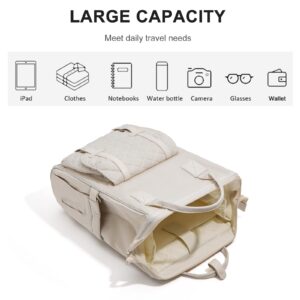 Diaper Bag Backpack,Travel Essentials Baby Bag for Girls Boy Maternity Baby Changing Bags Unisex Baby Diaper Backpack Waterproof Travel Backpack with Insulated Pockets & Stroller Straps Beige