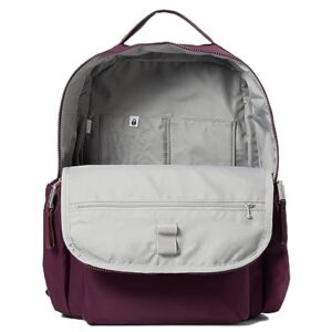 Baggallini Women's Tribeca Expandable Laptop Backpack, Mulberry
