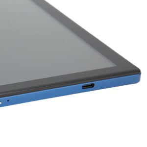 10 Inch Tablet Dual Camera 2 Card Slots 4G Network Office Tablet Blue IPS for School (US Plug)