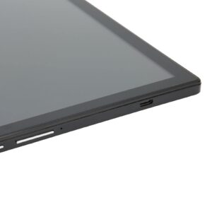 Office Tablet, 10 Inch IPS Black Student Tablet 7000mAh 2 Card Slots Work Dual (US Plug)