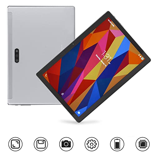 IPS Tablet, Android11 10.1 Inch Tablet MT6592 8 Core CPU 1960x1080 (US Plug)