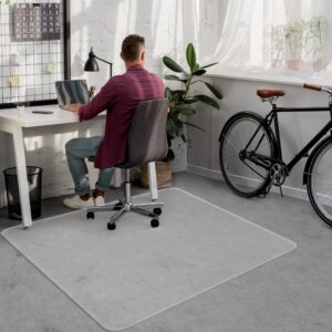 BesWin Office Chair Mat for Hardwood Floor, 71''×71'' Extra Large Desk Chair Mat for Hard Floor & Tile Floor, Heavy Duty Floor Protector for Home, Office, Kitchen, Living Room, Multi-Purpose