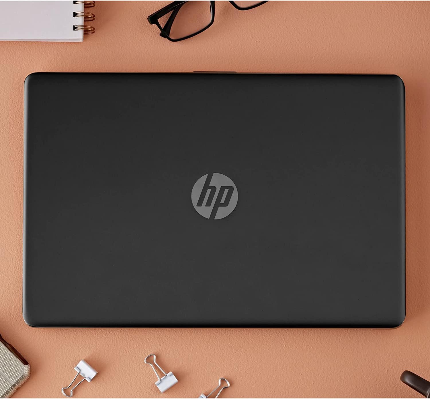 HP 15.6'' Laptop with 1 Year Microsoft Office 365,Intel Pentium Quad-Core Processor,Long Battery Life,RJ-45 Ethernet Port,USB Type-C,Wi-Fi,Webcam,HDMI,NLY MP,Windows 11 (16GB RAM | 1TB SSD) Black