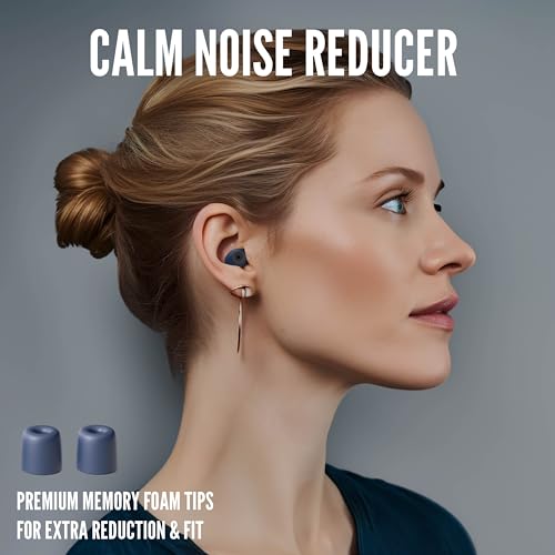 Ear Plugs for Sleeping, High Fidelity Concert Ear Plugs, Reusable Earplugs for Noise Reduction up to 30dB, Soft Ear Plugs for Airplanes, Study & Work, 7 Sets of Foam/Silicone Ear Tips, 2 Filter Sets
