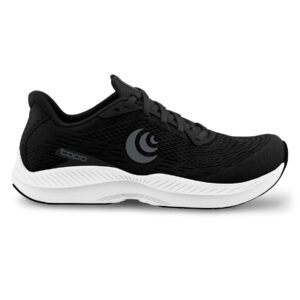 Topo Athletic Women's FLI-Lyte 5 Comfortable Cushioned Durable 3MM Drop Road Running Shoes, Athletic Shoes for Road Running, Black/White, Size 9