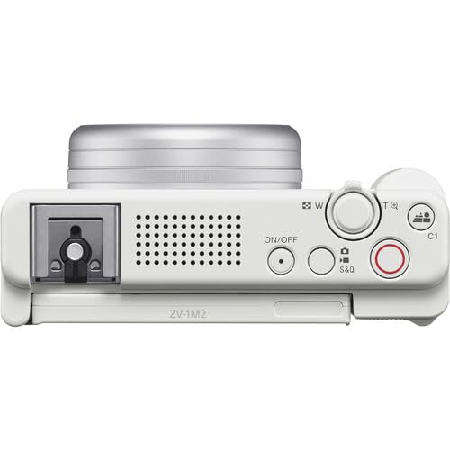 Sony ZV-1 II Digital Camera (White) Advanced Accessory Bundle with Battery, Gadget Bag, 64GB SD Card & More