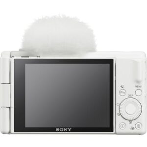 Sony ZV-1 II Digital Camera (White) Advanced Accessory Bundle with Battery, Gadget Bag, 64GB SD Card & More