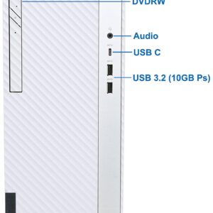 Lenovo IdeaCentre 5 Desktop, i9-12900K, 64GB RAM, 4TB NVMe SSD, HDMI, VGA, Wi-Fi, Bluetooth, USB C, Windows 11 Pro, white