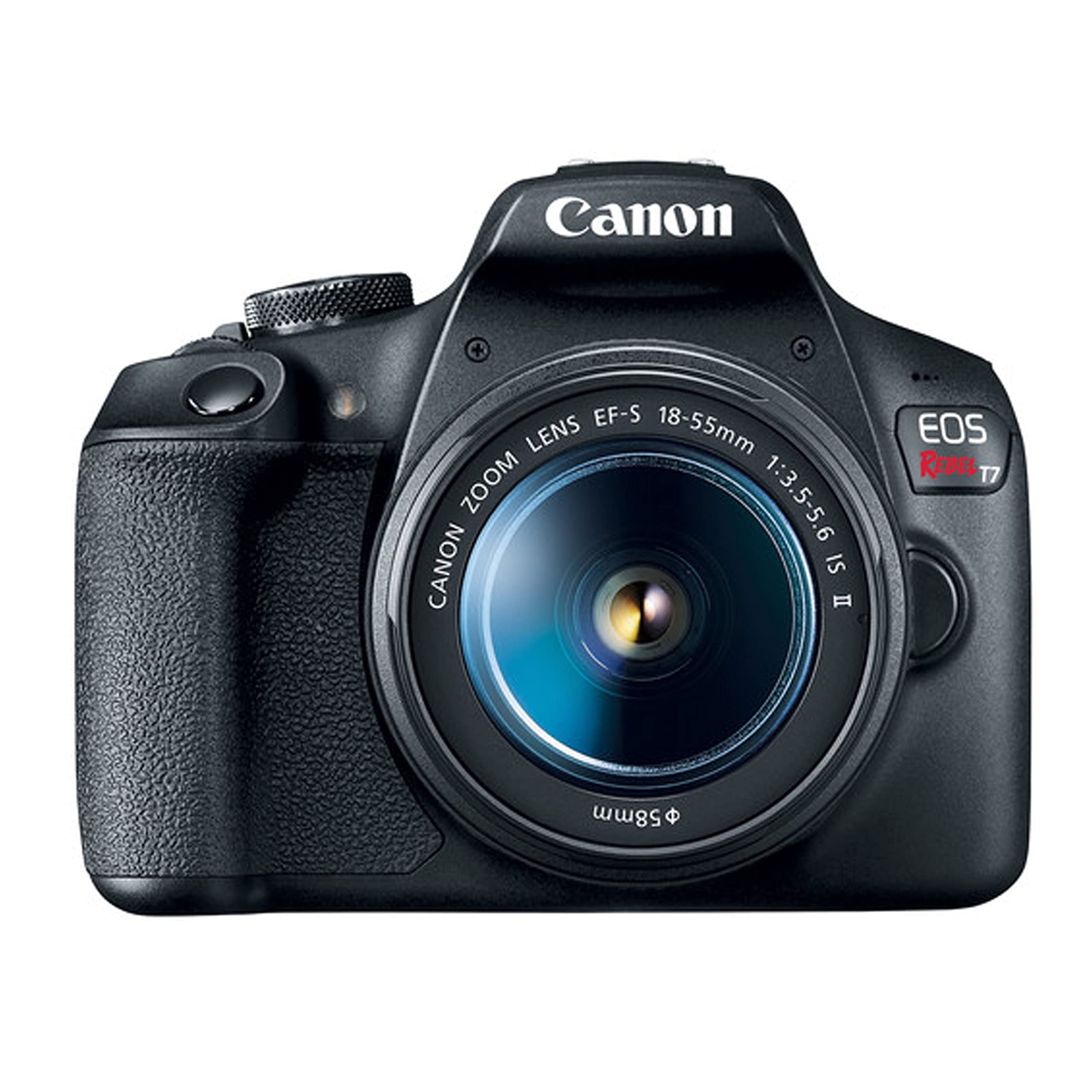 Canon EOS Rebel T7 DSLR Camera w/EF-S 18-55mm F/3.5-5.6 Zoom Lens + 55-250mm f/4-5.6 is STM Lens +420-800mm Super Telephoto Lens + 128GB Memory,Case- Professional Photo Accesory Bundle