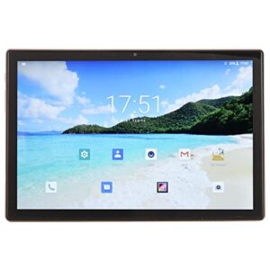 office tablet, 8gb ram 256gb rom tablet pc dual camera 10.1 inch for family (us plug)