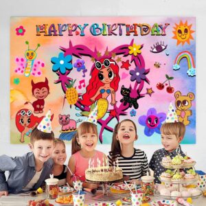 Manana Sera Bonito Background Birthday Decorations, Manana Sera Bonito Happy Birthday Banner Backdrop for Karol G Birthday Party Supplies (5x3ft)