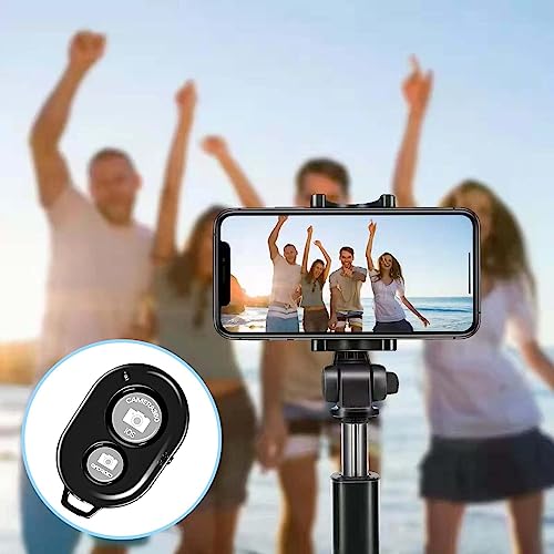 Bluetooth Remote for iPhone Camera - Belijean Bluetooth Remote Compatible with All iPhone, iPad and Tablets, Bluetooth Clicker for Photos & Videos 2 Pack