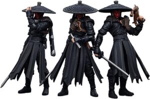 joytoy 1/18 action figure dark source jiang hu chost gate assassin collectible military model(set of 3 figures)