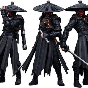 JOYTOY 1/18 Action Figure Dark Source Jiang Hu Chost Gate Assassin Collectible Military Model(Set of 3 Figures)