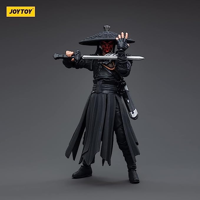 JOYTOY 1/18 Action Figure Dark Source Jiang Hu Chost Gate Assassin Collectible Military Model(Set of 3 Figures)