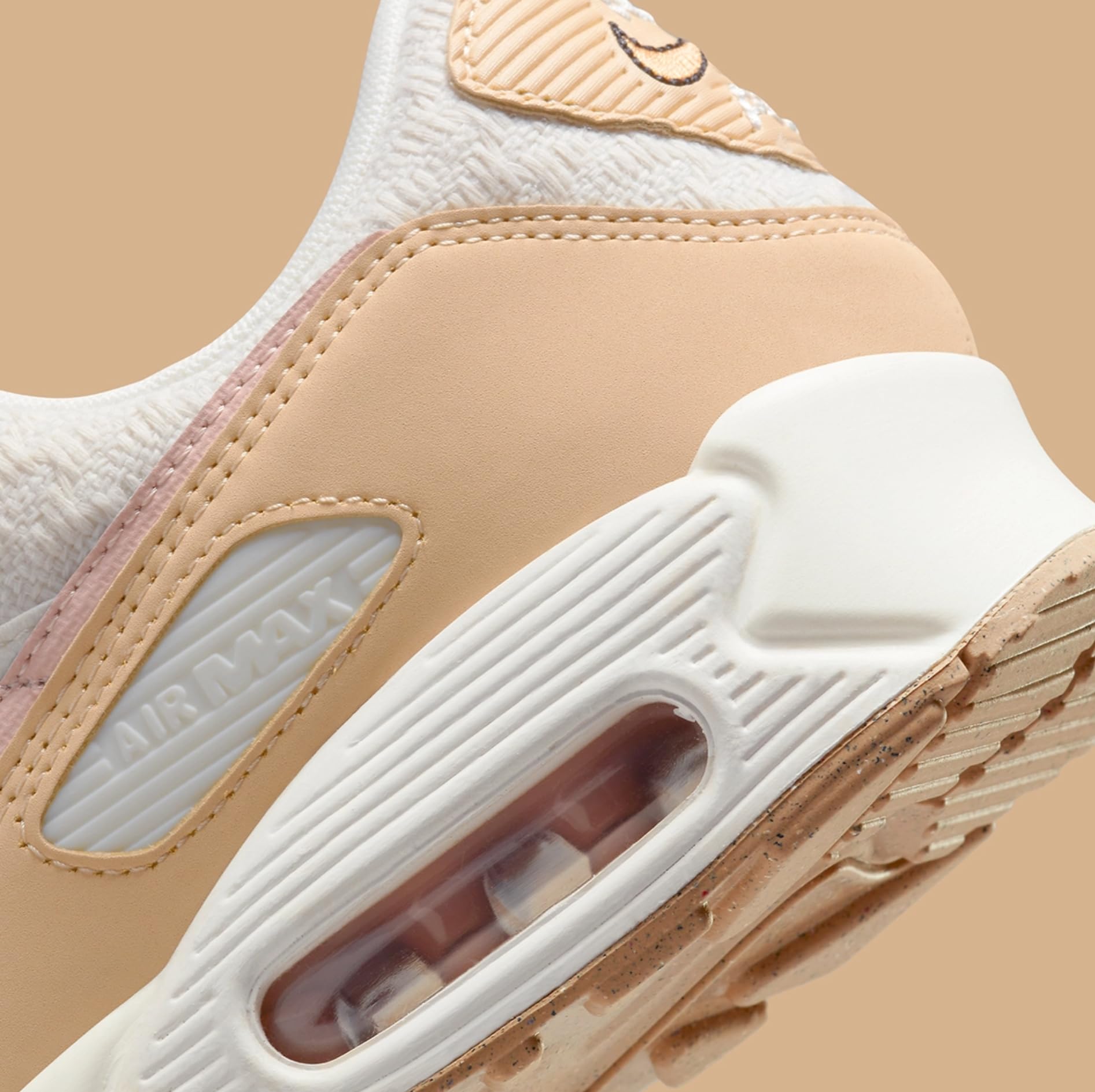 Nike Air Max 90 Womens Shoes (Sail/Phantom/White Onyx/Arctic, us_Footwear_Size_System, Adult, Women, Numeric, Medium, Numeric_11)