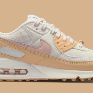 Nike Air Max 90 Womens Shoes (Sail/Phantom/White Onyx/Arctic, us_Footwear_Size_System, Adult, Women, Numeric, Medium, Numeric_11)