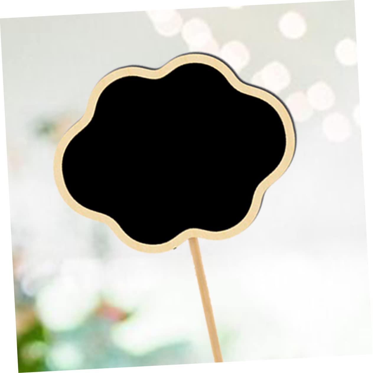 Ciieeo 20pcs Reserved Table Signs Garden Plant Markers Gardening Plant Tags Wood Mini Blackboard Signs Mini Chalkboard Toppers Garden Stake Tags Sign in Blackboard Stand Wedding Wooden