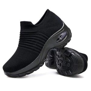 YHIWU Women's Orthopedic Sneakers Walking Shoes,Fashion Comfortable Anti-Slip Sneakers Lightweight Platform Dressy Casual Shoes