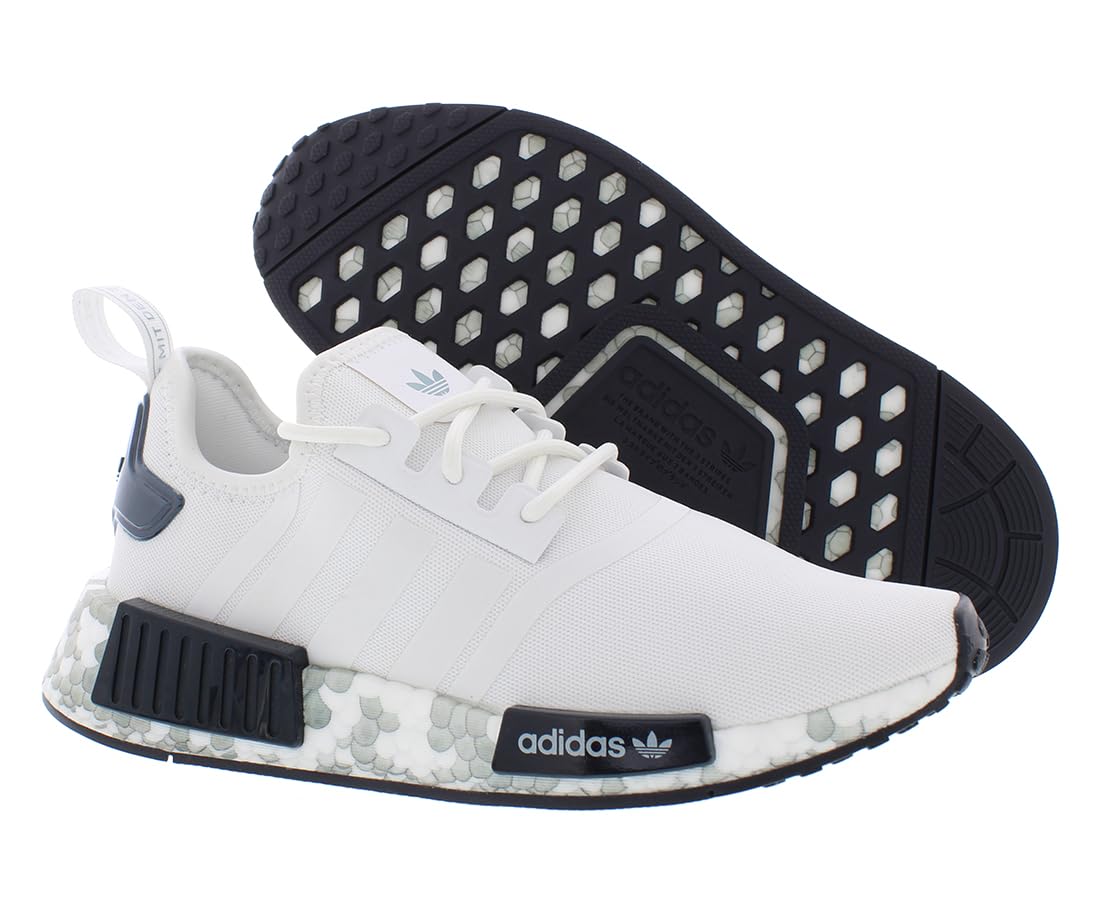 adidas NMD_R1 Shoes Women's, White, Size 10