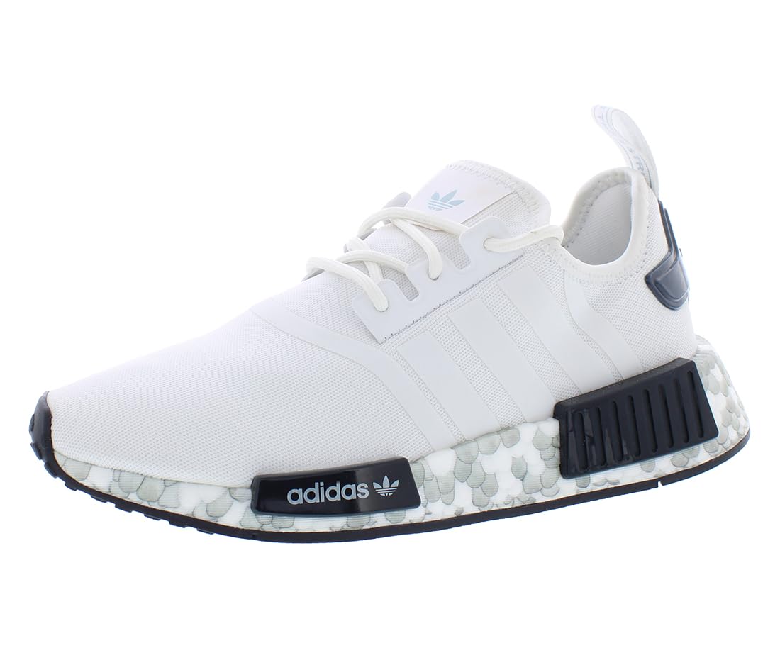 adidas NMD_R1 Shoes Women's, White, Size 9