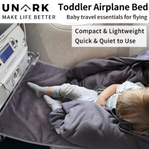 UNARK Toddler Airplane Bed for Toddler Airplane Seat Extender for Kids Airplane Bed