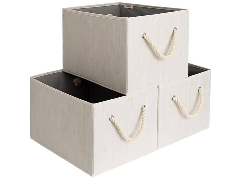 StorageWorks 32L Storage Baskets for Organizing and Narrow Storage Bins, Small baskets for Organizing