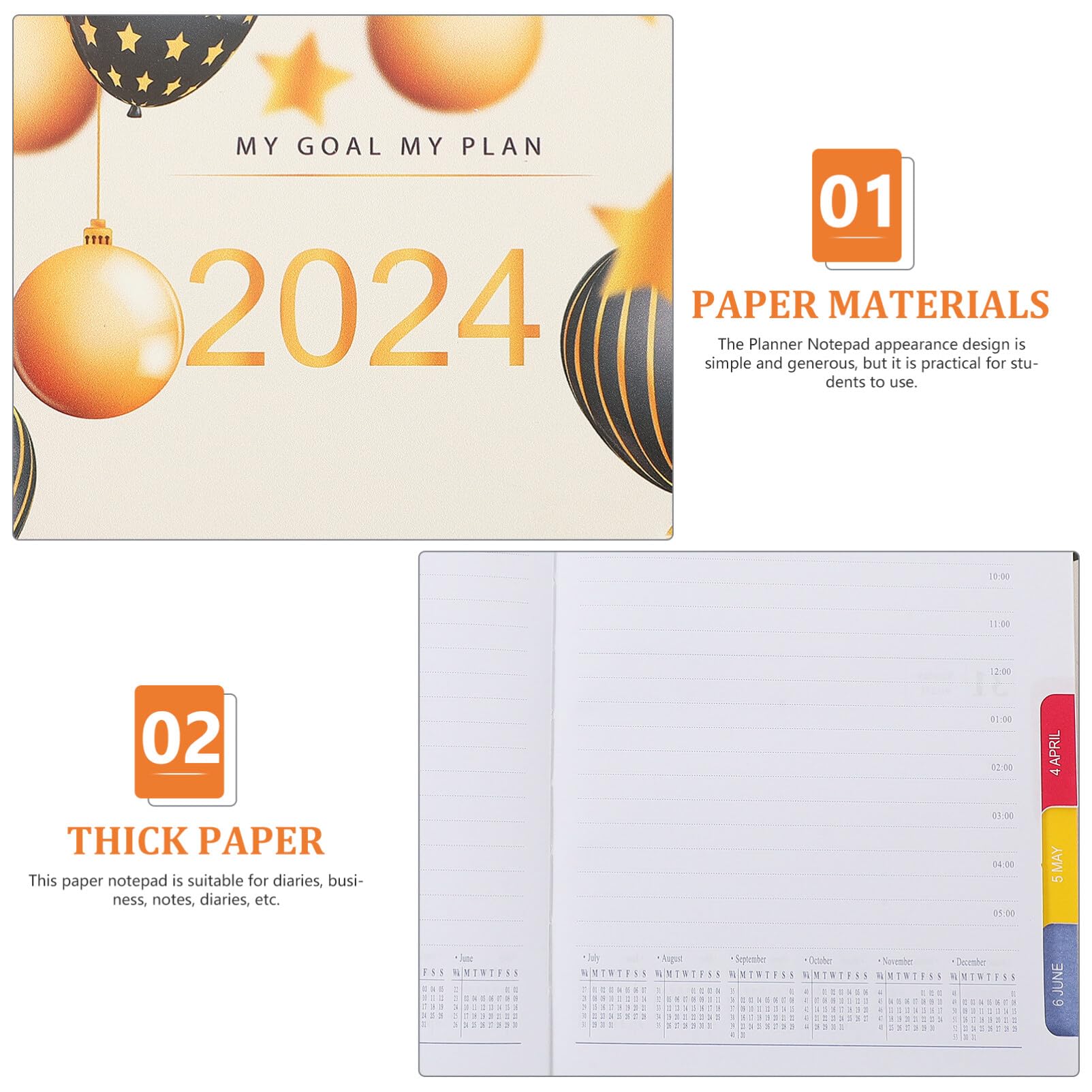 MAGICLULU Paper Small Notebook Multifunction Work