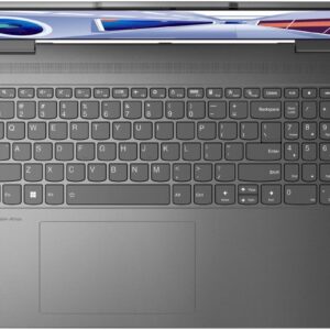 Lenovo Yoga 7i 2-in-1 Laptop, 16" WUXGA (1920 x 1200) Touch Screen, Intel Iris Xe Graphics, Intel Core i5-1335U, 8GB RAM, 512GB PCIe SSD, Backlit, Windows 11 Home, Storm Grey, with 5ave Stylus Pen