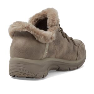 Skechers Women's Easy Going-Fall Adventures-Hands Free Slip-Ins Ankle Boot, Taupe, 9