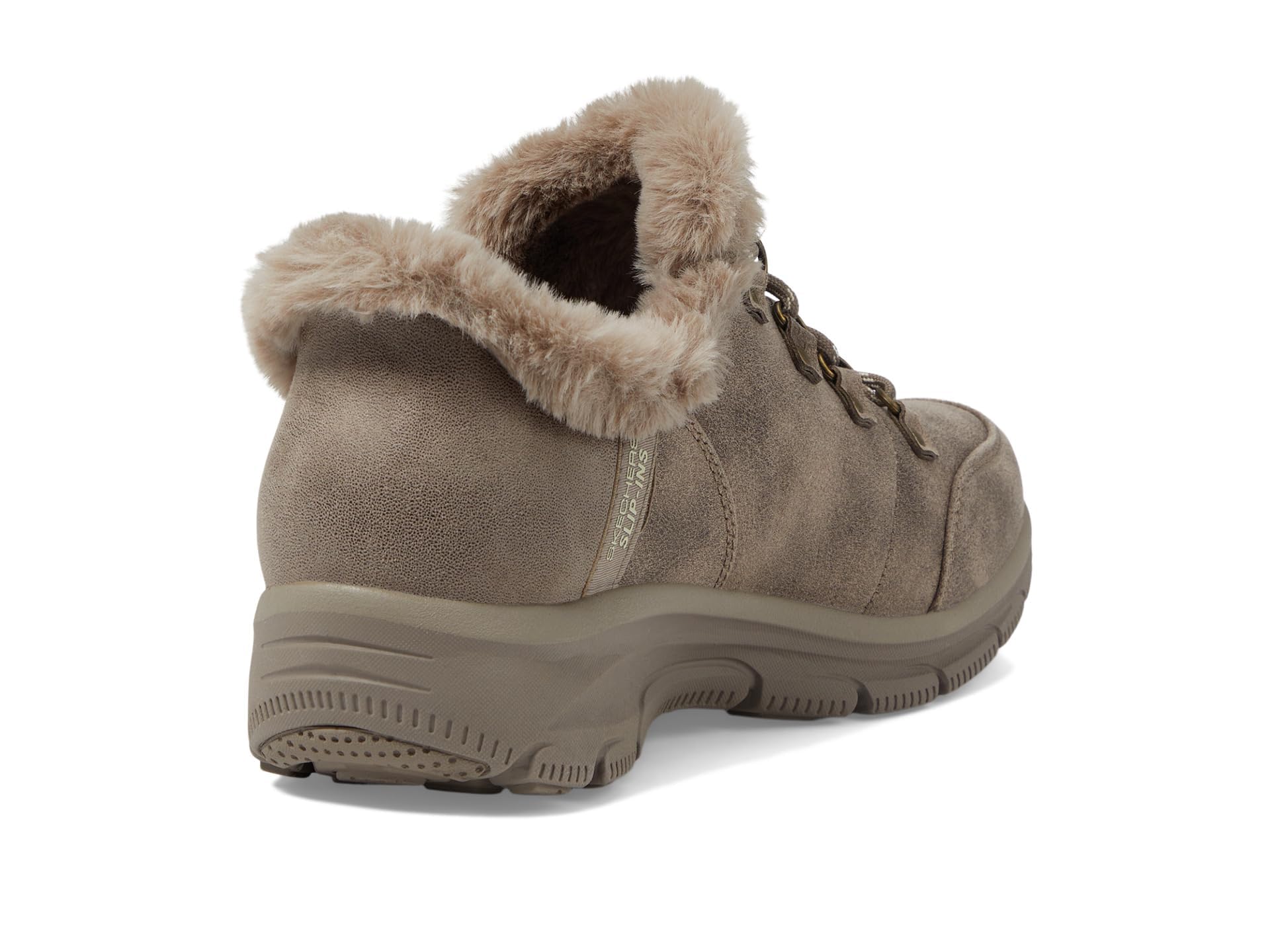 Skechers Women's Easy Going-Fall Adventures-Hands Free Slip-Ins Ankle Boot, Taupe, 9