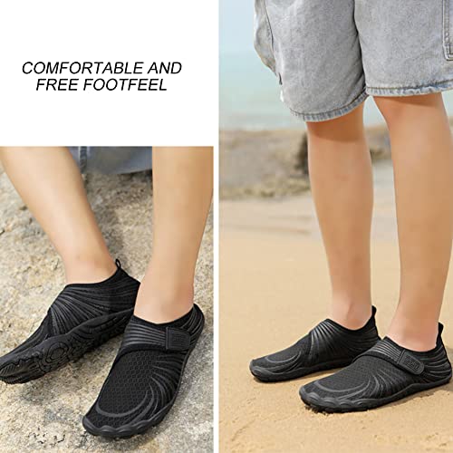 Orgonite Water Shoes for Men Women Beach Barefoot Shoes, Quick Dry Aqua Swim Shoes Socks for Sports Outdoor Diving Surfing Boating Fishing