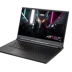 Gigabyte AORUS 17X: 17.3" Thin Bezel QHD 2560x1440 240Hz Display, NVIDIA GeForce RTX 4090 Laptop GPU 16GB GDDR6, Intel Core i9-13950HX,32GB DDR5 RAM, 2TB SSD, Win11 Pro(AORUS 17X AZF-C5US665SP), Black