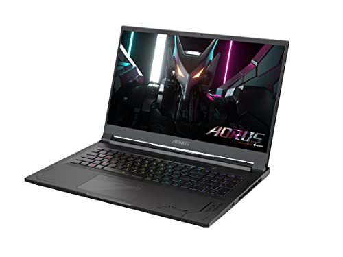 Gigabyte AORUS 17X: 17.3" Thin Bezel QHD 2560x1440 240Hz Display, NVIDIA GeForce RTX 4090 Laptop GPU 16GB GDDR6, Intel Core i9-13950HX,32GB DDR5 RAM, 2TB SSD, Win11 Pro(AORUS 17X AZF-C5US665SP), Black