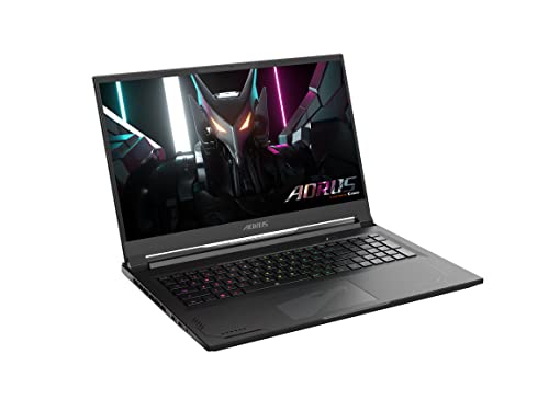 Gigabyte AORUS 17X: 17.3" Thin Bezel QHD 2560x1440 240Hz Display, NVIDIA GeForce RTX 4090 Laptop GPU 16GB GDDR6, Intel Core i9-13950HX,32GB DDR5 RAM, 2TB SSD, Win11 Pro(AORUS 17X AZF-C5US665SP), Black