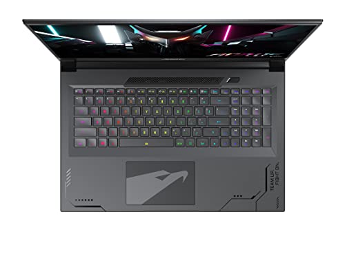 Gigabyte AORUS 17X: 17.3" Thin Bezel QHD 2560x1440 240Hz Display, NVIDIA GeForce RTX 4090 Laptop GPU 16GB GDDR6, Intel Core i9-13950HX,32GB DDR5 RAM, 2TB SSD, Win11 Pro(AORUS 17X AZF-C5US665SP), Black